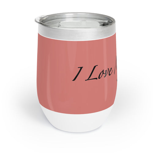I Love My Cat - Wine Tumbler - Watermelon