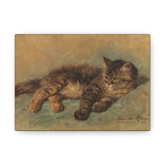 Art For Your Cat Cat Resting Henriëtte Ronner-Knip 1878