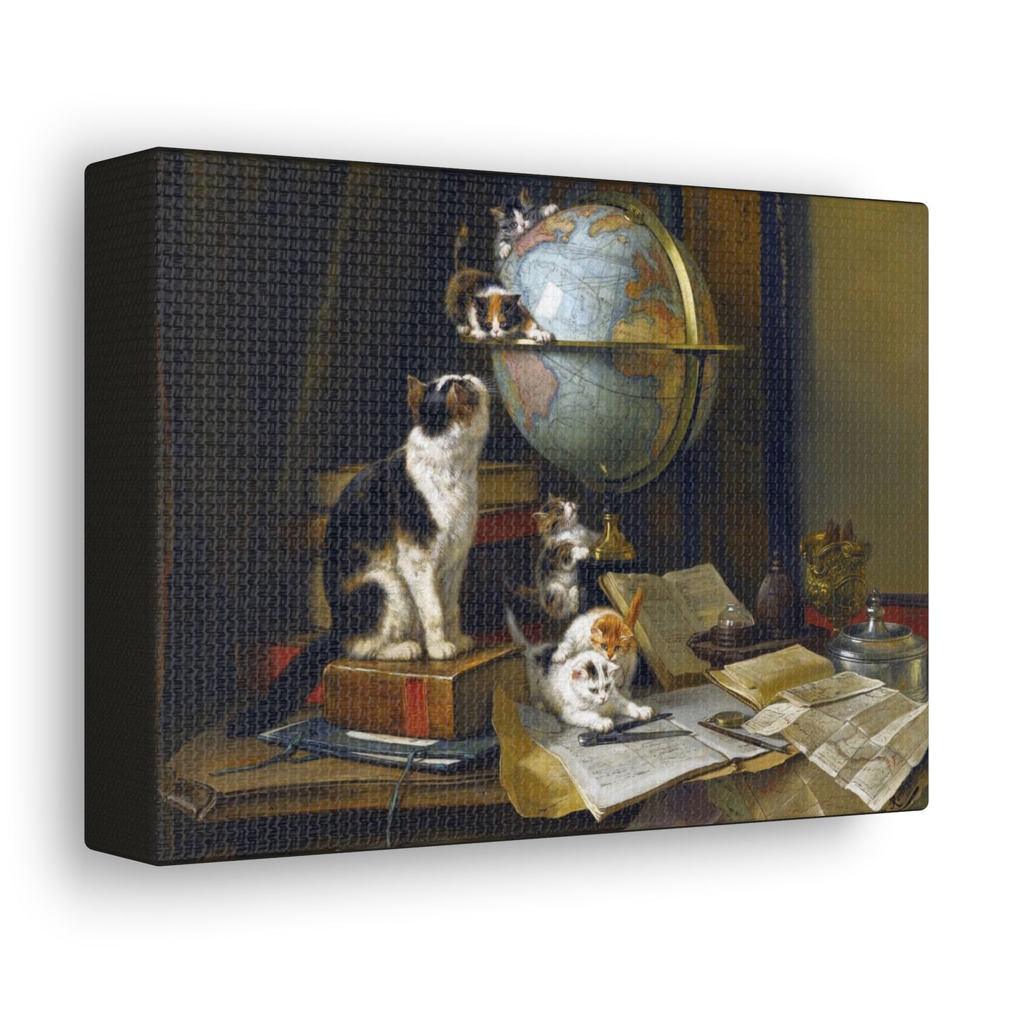 Art For Your Cat Globetrotters Henriëtte Ronner-Knip 1878