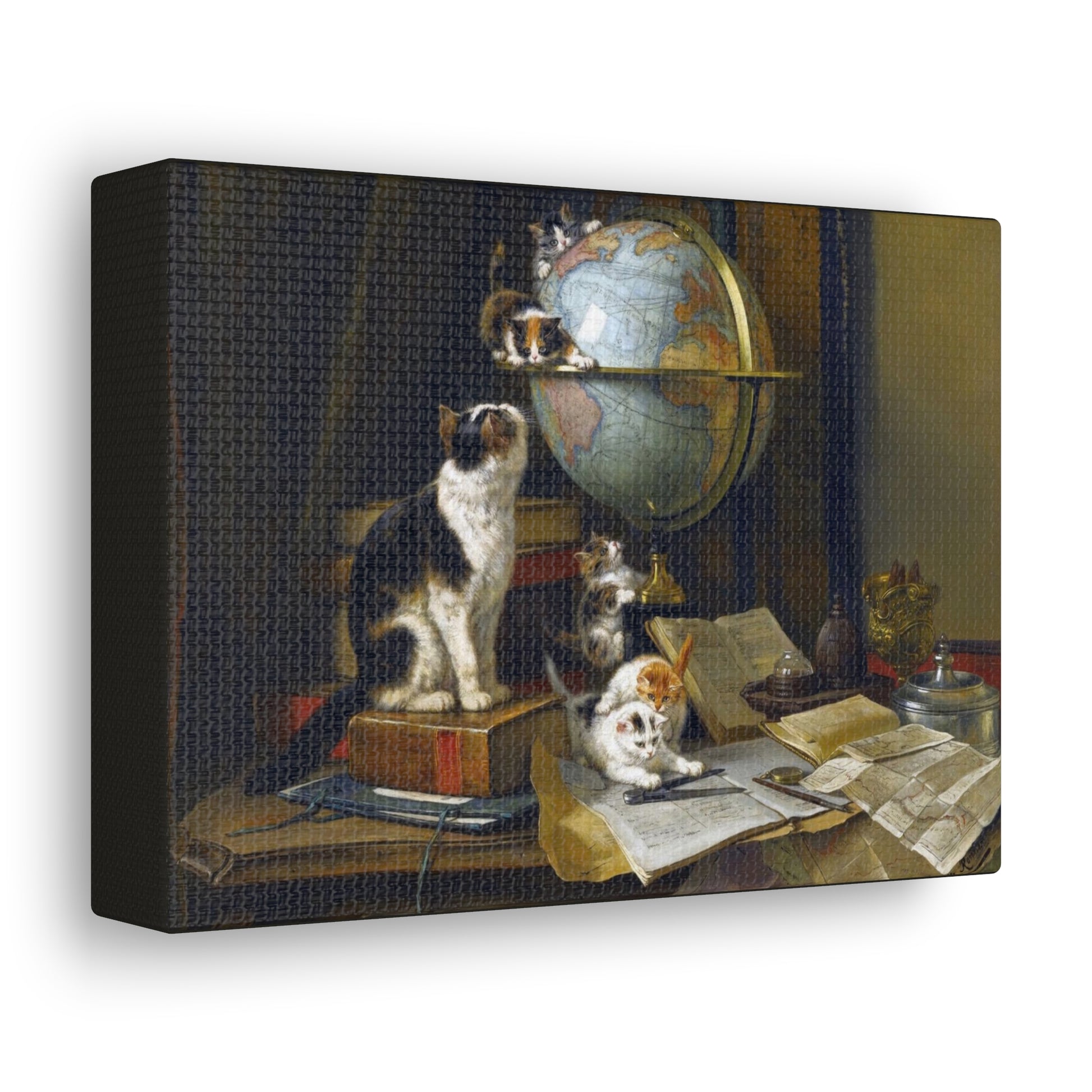 Art For Your Cat Globetrotters Henriëtte Ronner-Knip 1878