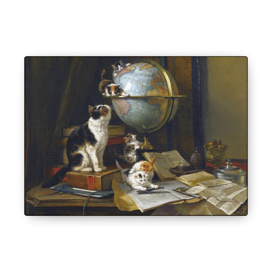 Art For Your Cat Globetrotters Henriëtte Ronner-Knip 1878