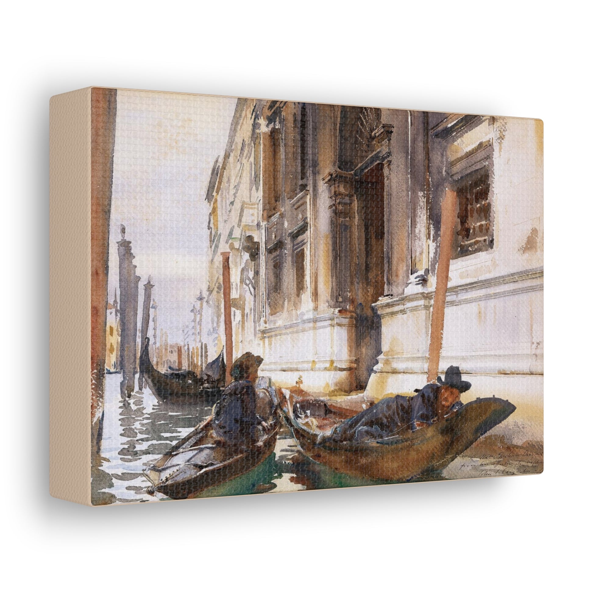 Art For Your Cat Gondoliers' Siesta John Singer Sargent 1904