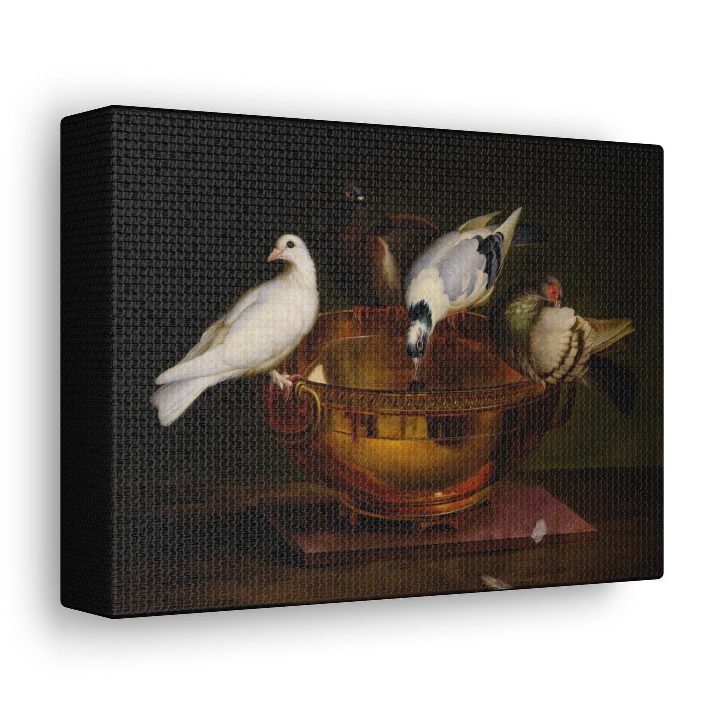 Art For Your Cat The Four Doves after the mosaïc from the Villa Hadriana Tivoli Johann Peter 1829