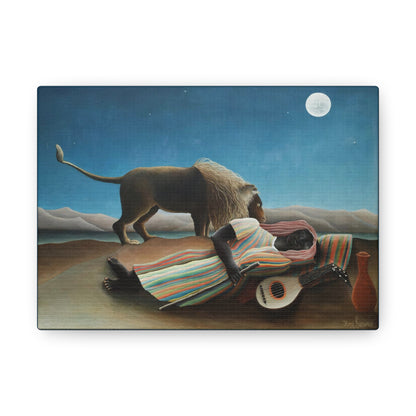 Art For Your Cat The Sleeping Gypsy Henri Rousseau 1897