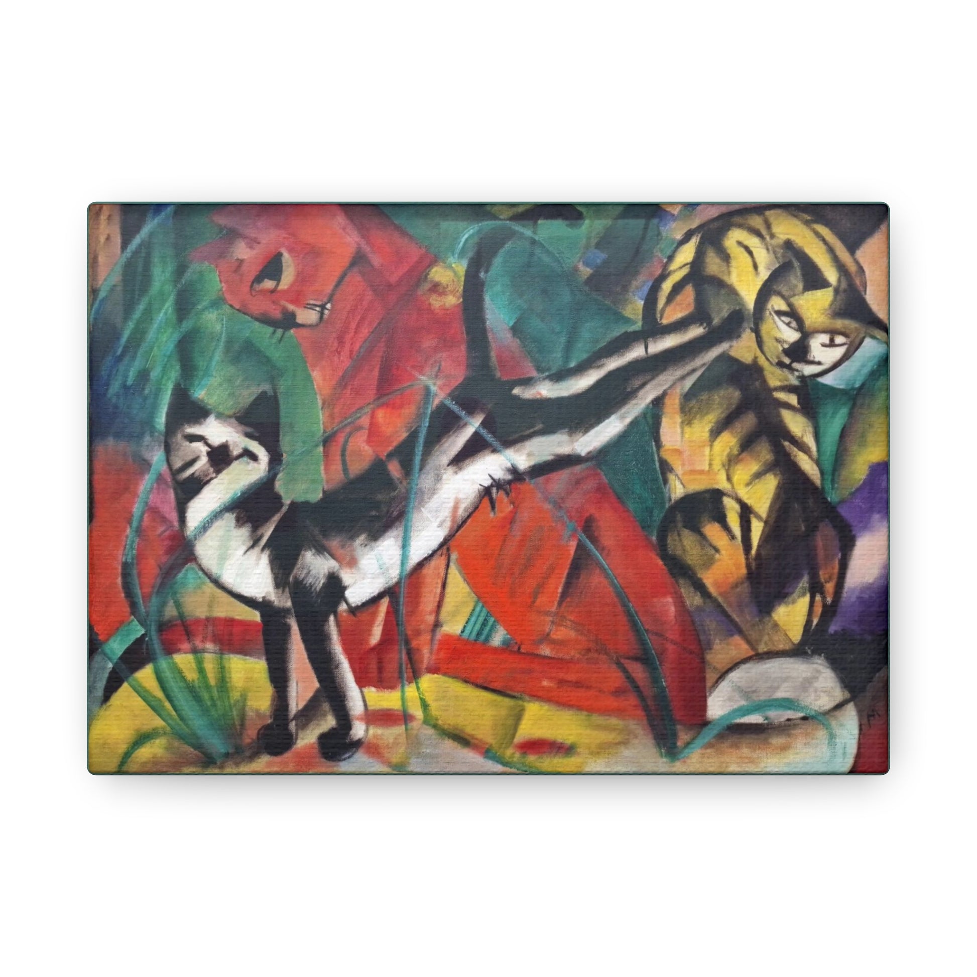 Art For Your Cat Three Cats Franz Marc 1913
