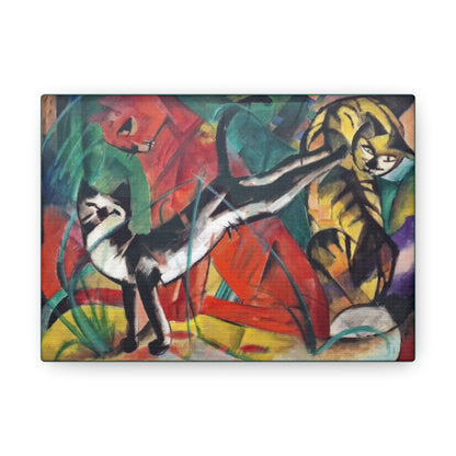 Art For Your Cat Three Cats Franz Marc 1913