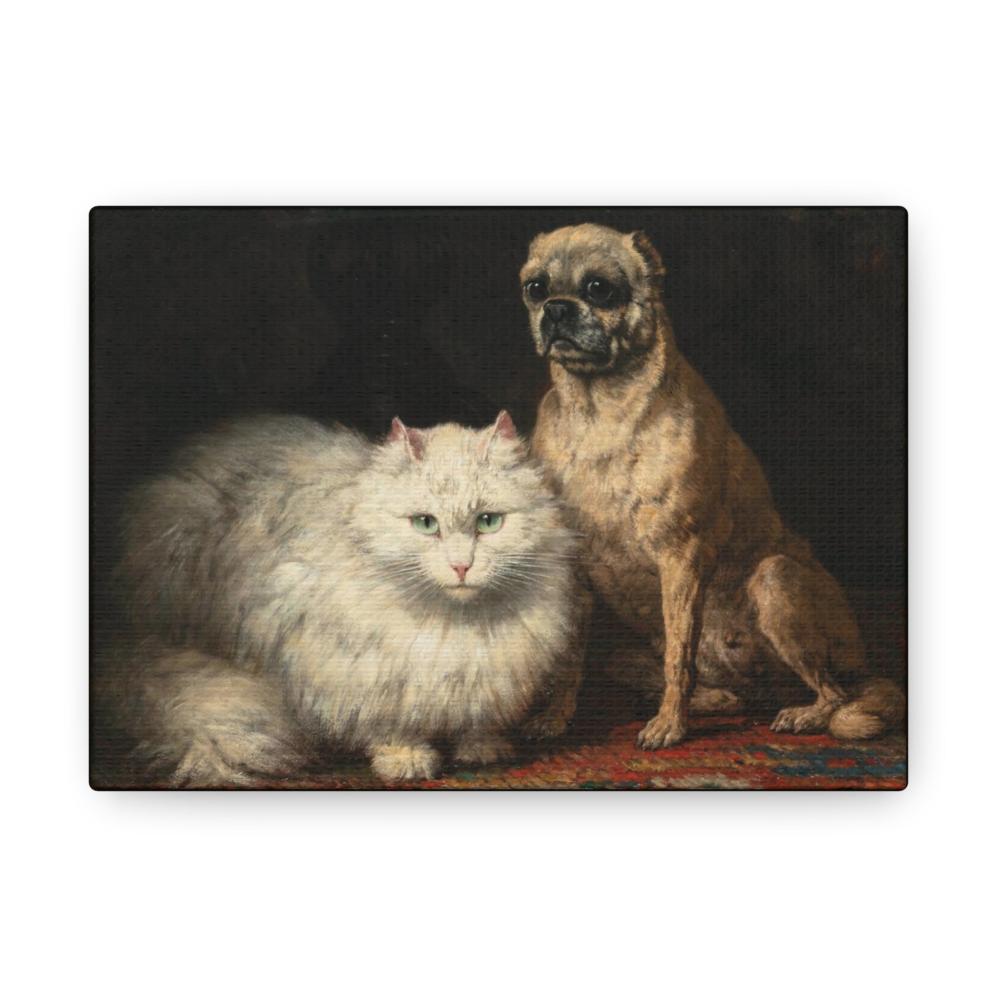Art For Your Cat Two Friends Henriëtte Ronner-Knip 1878