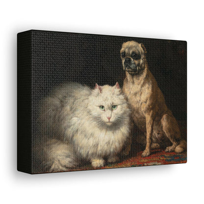 Art For Your Cat Two Friends Henriëtte Ronner-Knip 1878