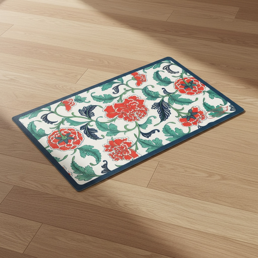 Red Floral Pattern