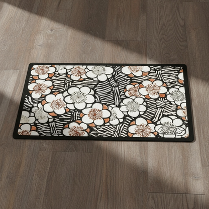 Black Floral Pattern