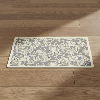 Floral Pattern with Purple