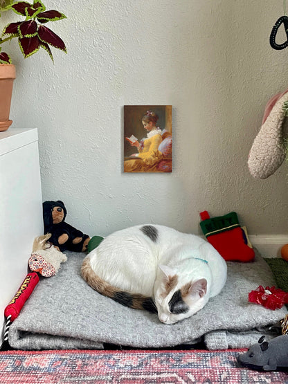 niña leyendo