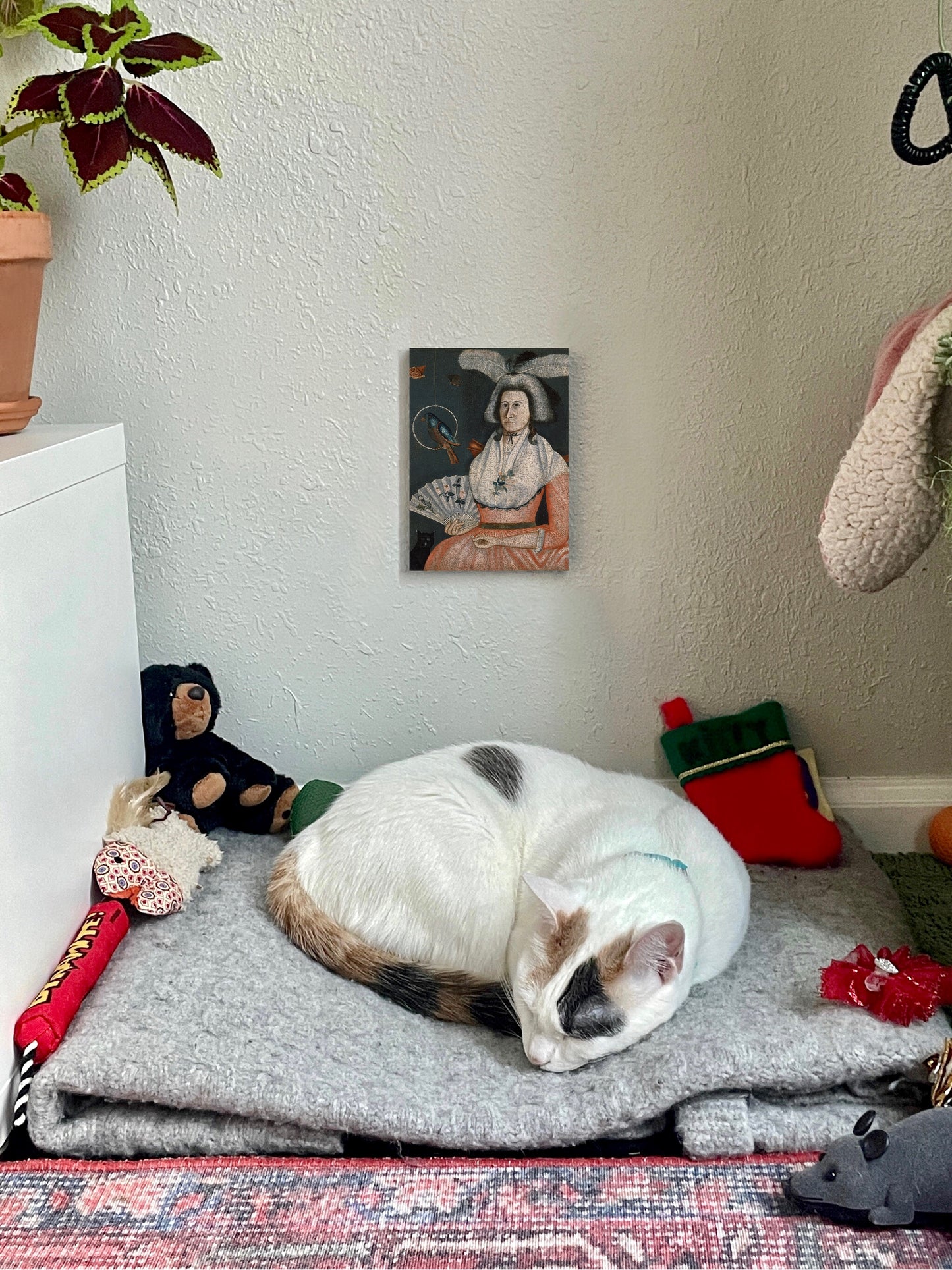 Lady with Her Pets