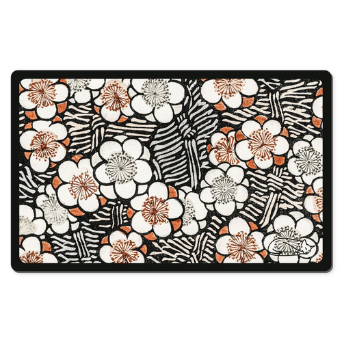 Black Floral Pattern