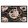 Pink and Black Flower Pattern