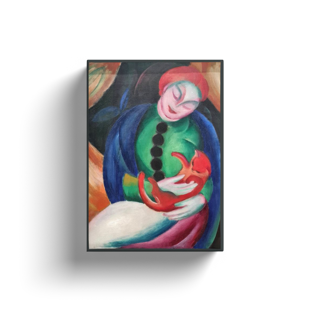 Girl with Cat II