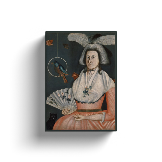 Dama con sus mascotas