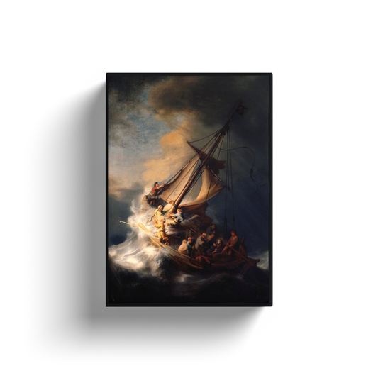 La tormenta en el mar de Galilea